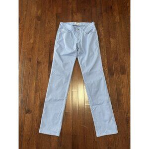 Peter Millar Eb66 Pants Men 30x34 Blue Performance Golf Preppy Modern